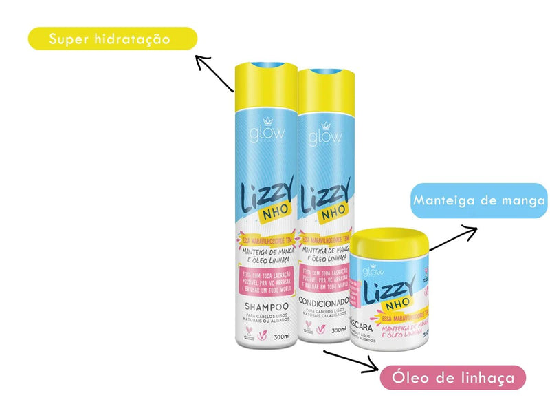 Kit Manutenção - Lizzynho 300 ml - Glow Beauty