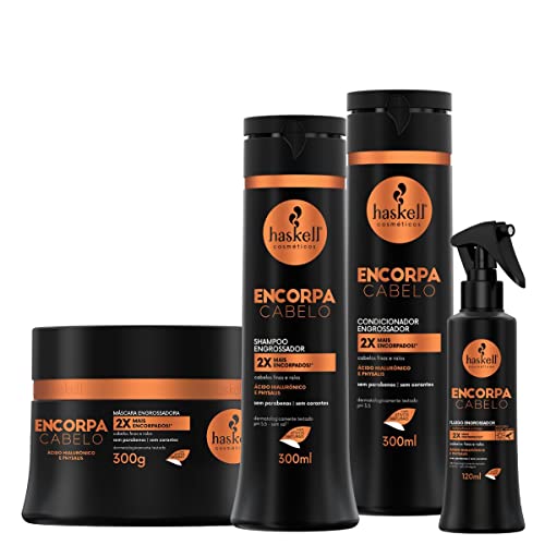 Kit Completo Haskell Encorpa Cabelo